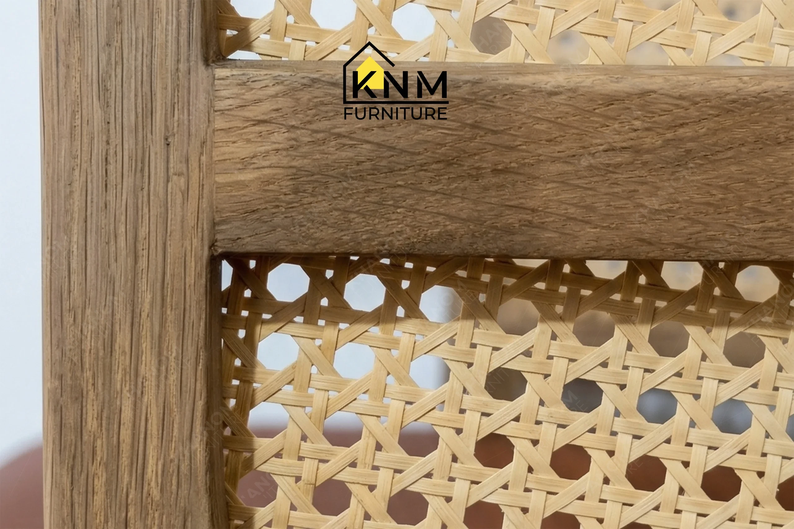Other zoom detail showcasing the premium materials and flawless finishing of a bespoke dining chair, meticulously manufactured by Khanom Furniture (KNM Furniture), your reliable custom furniture manufacturer.